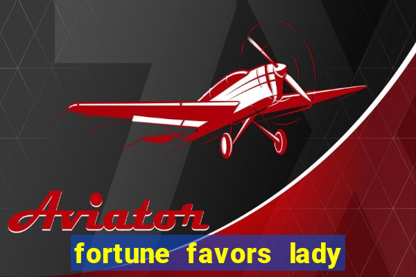 fortune favors lady nikuko legendado pt br